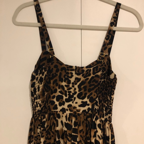 Amanda Uprichard Cheetah Print Dress - Picture 5 of 6